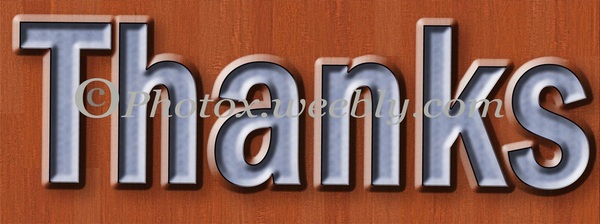 Amazing word art : Steel setting wooden